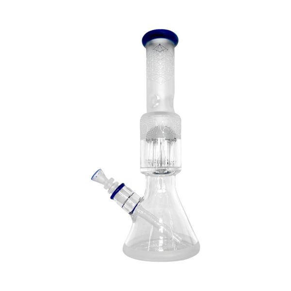 BLUE SANDBLASTED BEAKER - Imagen 3