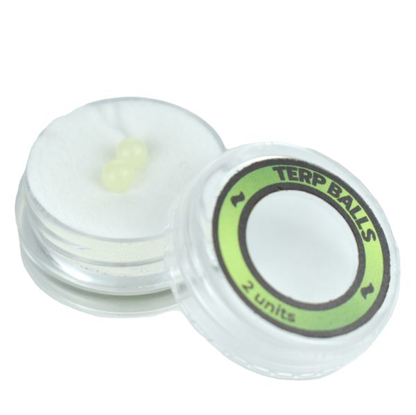 LUMINOUS TERP BALLS 4MM GREEN (GLOW IN DARK) - Imagen 2