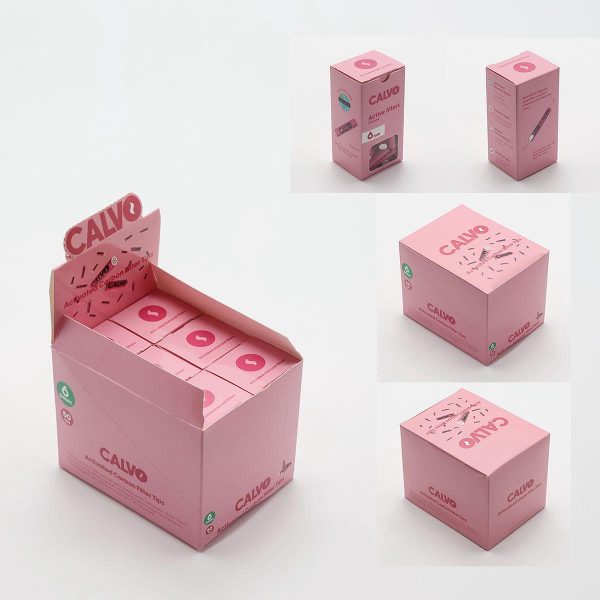 ACTIVE FILTER CALVO PINK - 50 UND X CAJA - 6 CAJAS X DISPLAY - Imagen 3