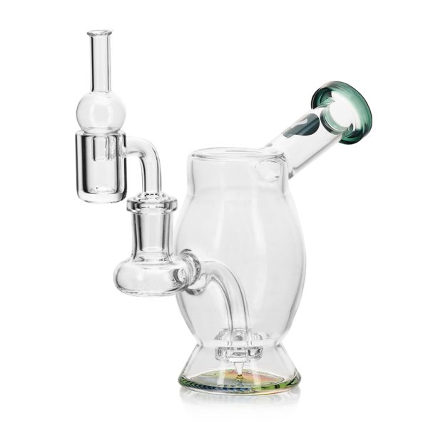 WAX SET - BUBBLE RIG + BANGER + CARB CAP TEAL