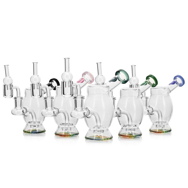 WAX SET - BUBBLE RIG + BANGER + CARB CAP PINK - Imagen 2