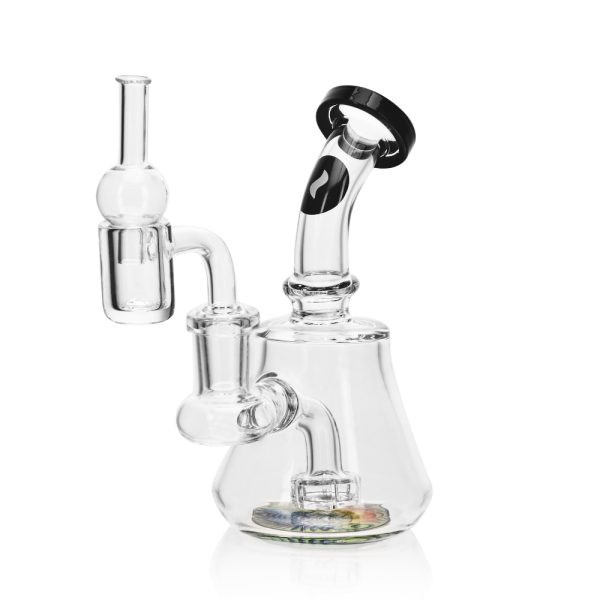 WAX SET - DAB RIG + BANGER + CARB CAP BLACK
