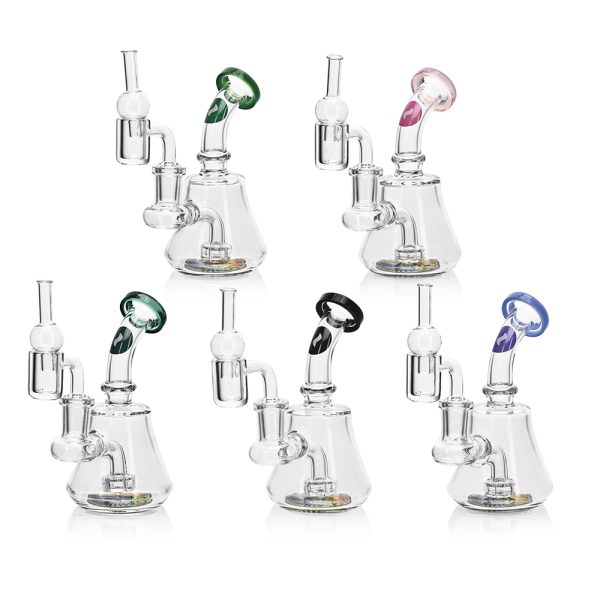 WAX SET - DAB RIG + BANGER + CARB CAP GREEN - Imagen 5