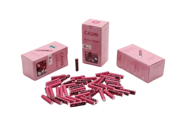ACTIVE FILTER CALVO PINK - 50 UND X CAJA - 6 CAJAS X DISPLAY