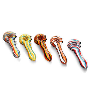3 CIRCLES SPOON PIPE CALVO GLASS